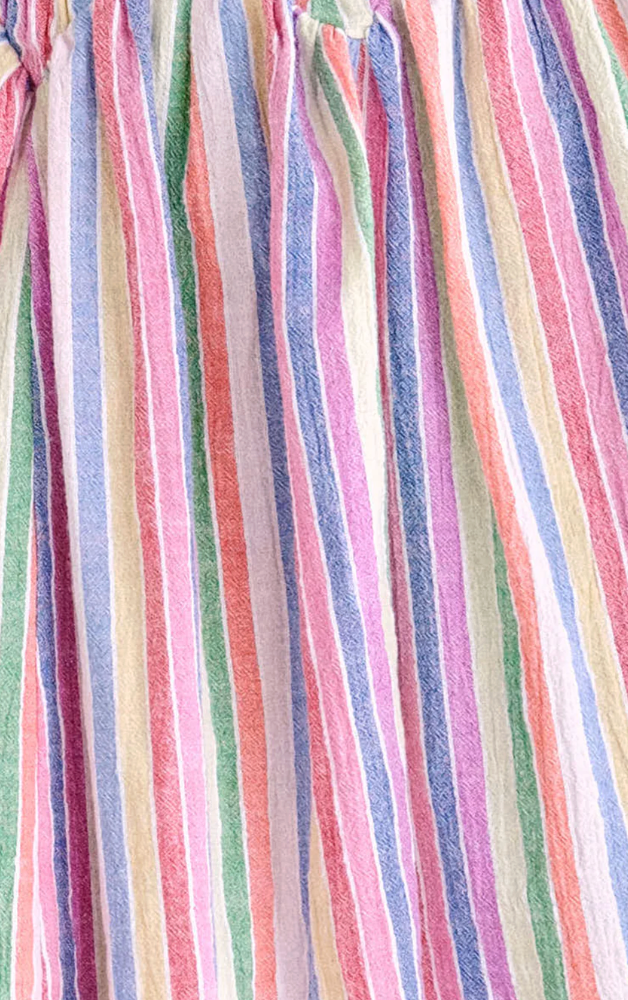 Katinka Rainbow Stripe Mini Dress