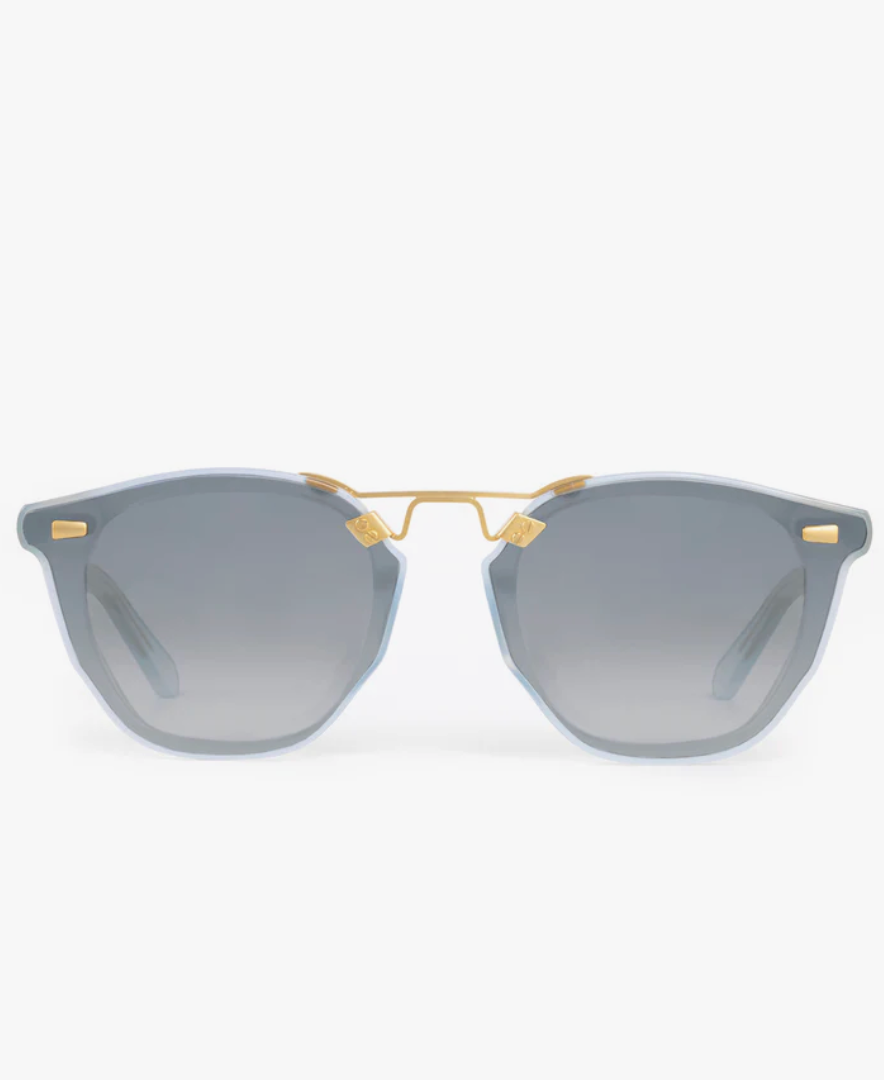 Beau Nylon Powder Blue 18K Mirrored