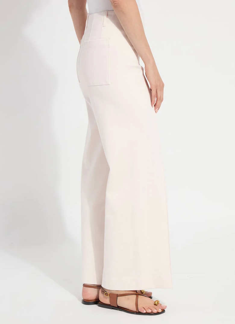 Nova Hi Waist Pinktuck Denim