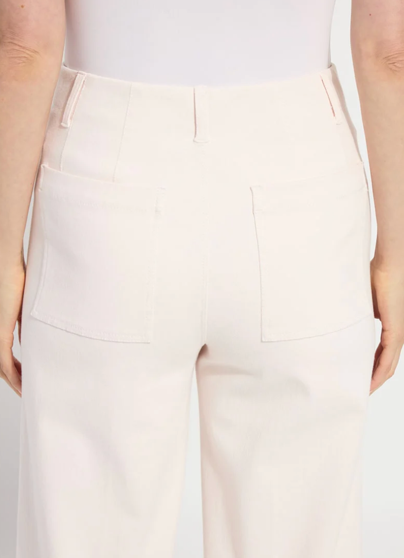 Nova Hi Waist Pinktuck Denim