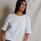 French Terry S/S Loose Sweatshirt