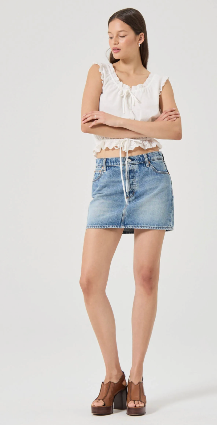 90s Relaxed Mini Skirt