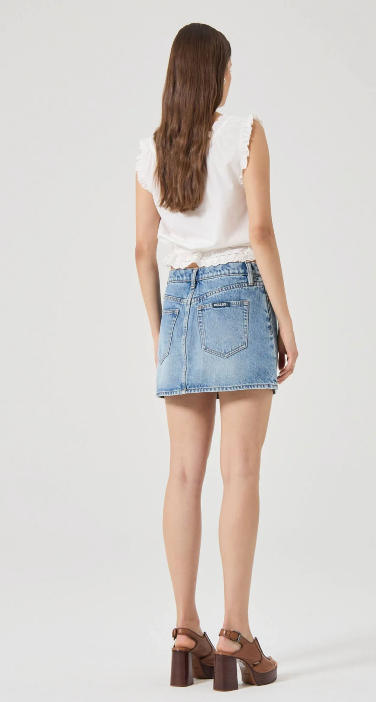 90s Relaxed Mini Skirt