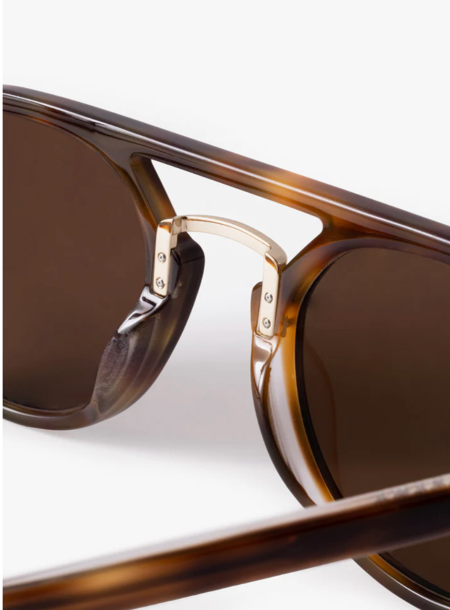 Markle Maple and Crystal 12K Polarized Sunglasses
