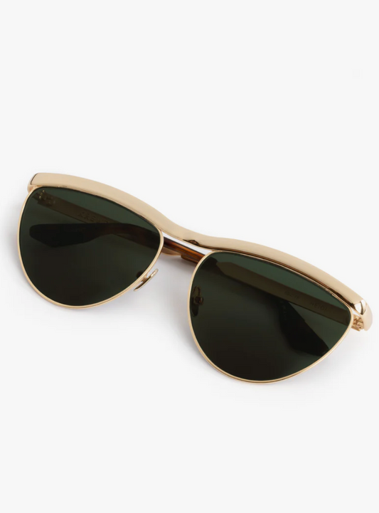 Heidi 18K Chroma + Havana Sunglasses