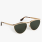 Heidi 18K Chroma + Havana Sunglasses