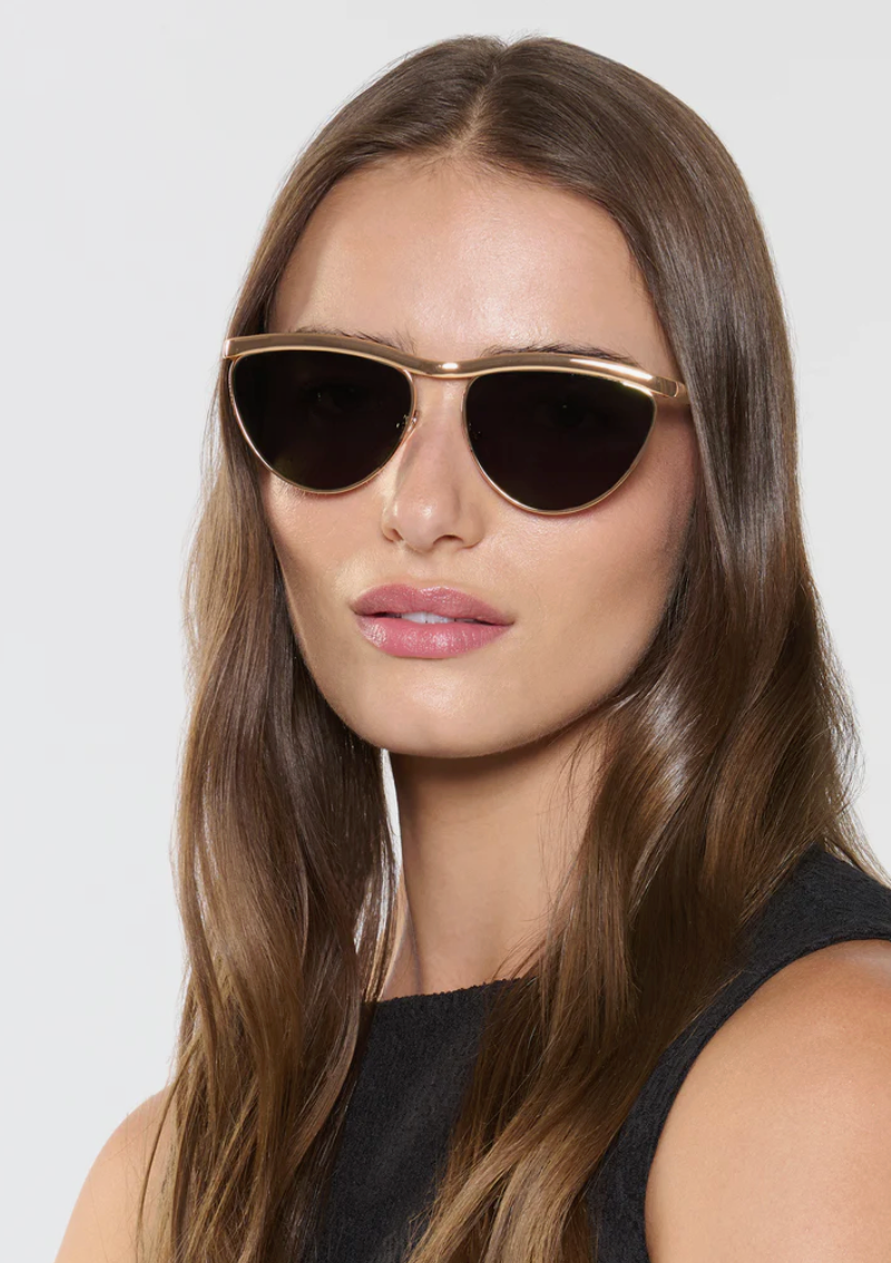 Heidi 18K Chroma + Havana Sunglasses