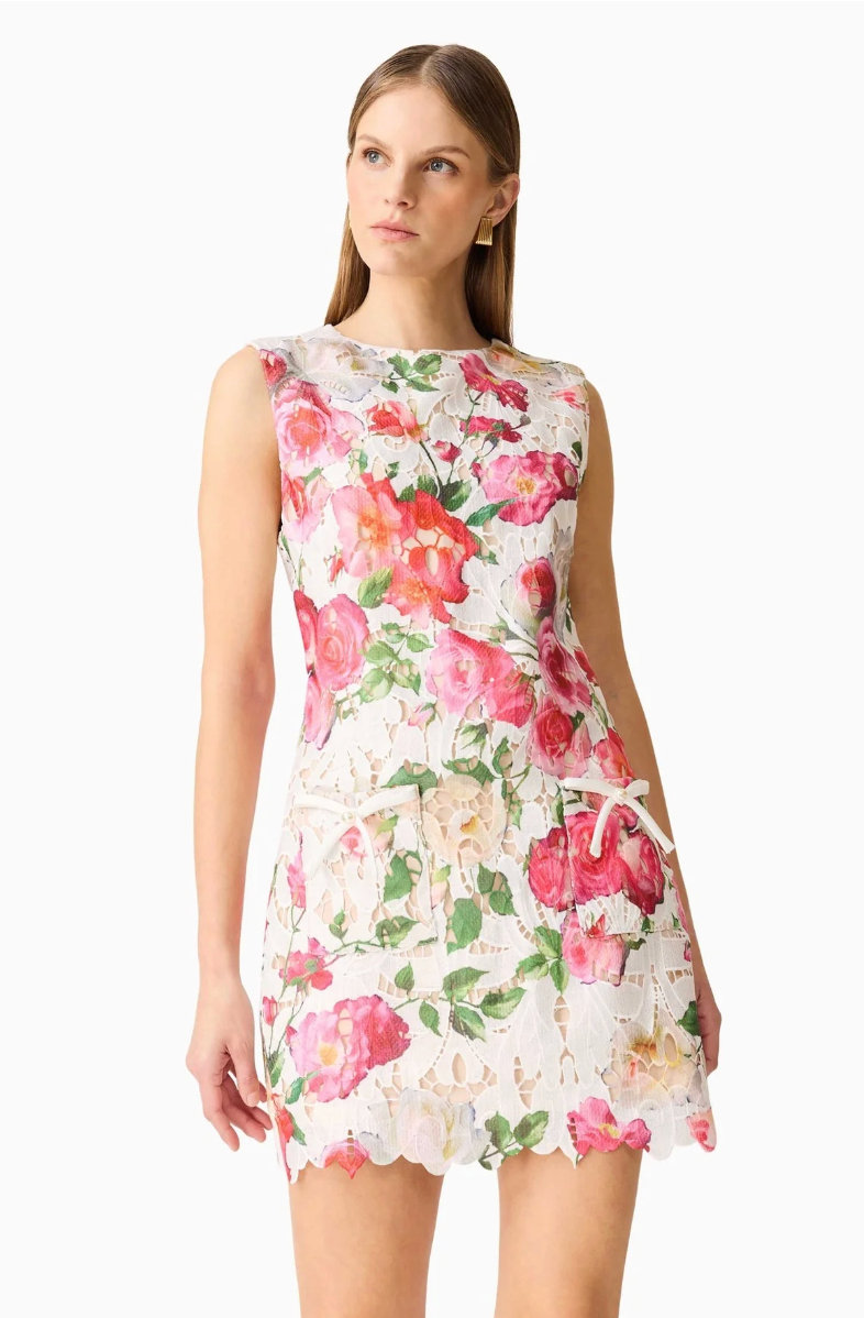 Roselle Shift Mini Dress