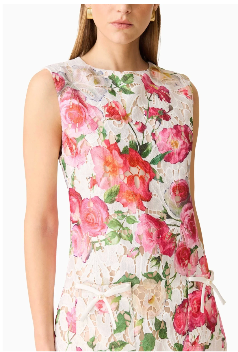 Roselle Shift Mini Dress