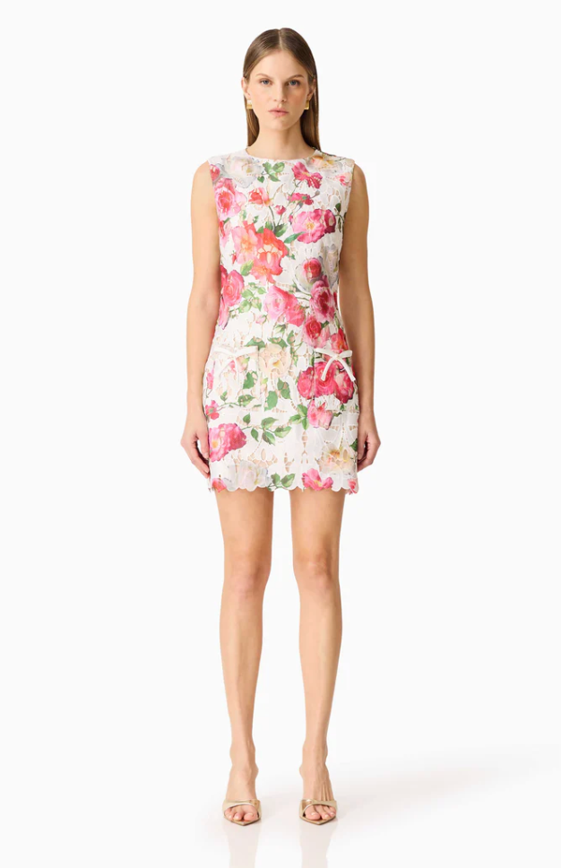 Roselle Shift Mini Dress