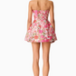 Floralie Strapless Mini Dress
