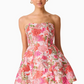 Floralie Strapless Mini Dress