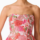 Floralie Strapless Mini Dress