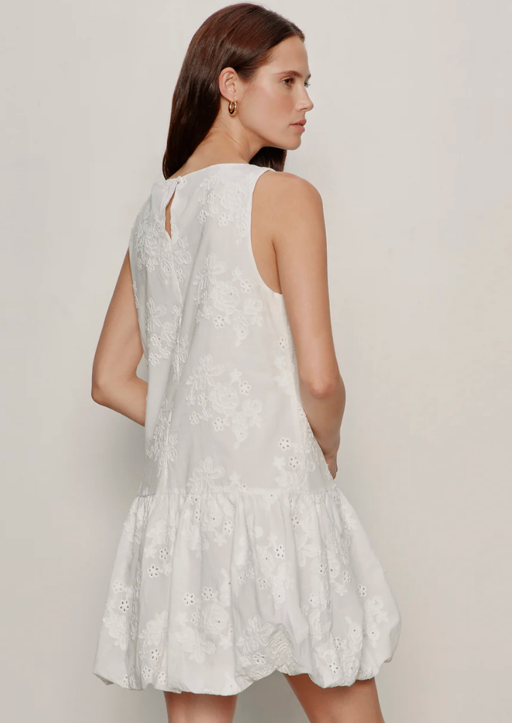 Garden Eyelet Bubble Dress