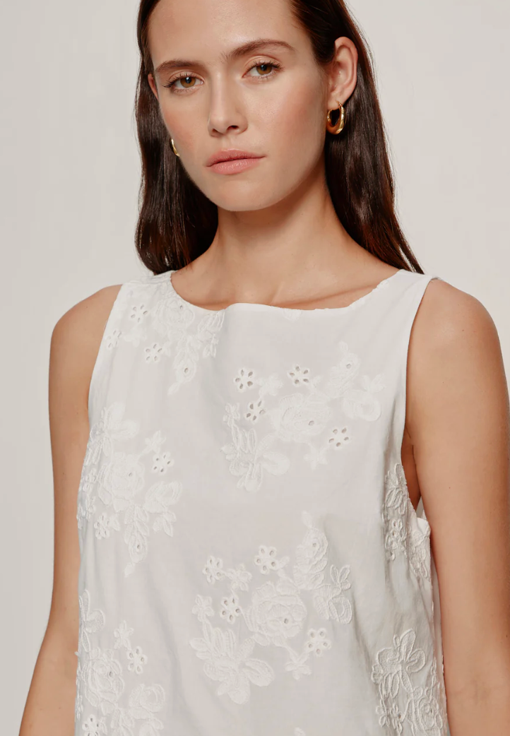 Garden Eyelet Bubble Dress