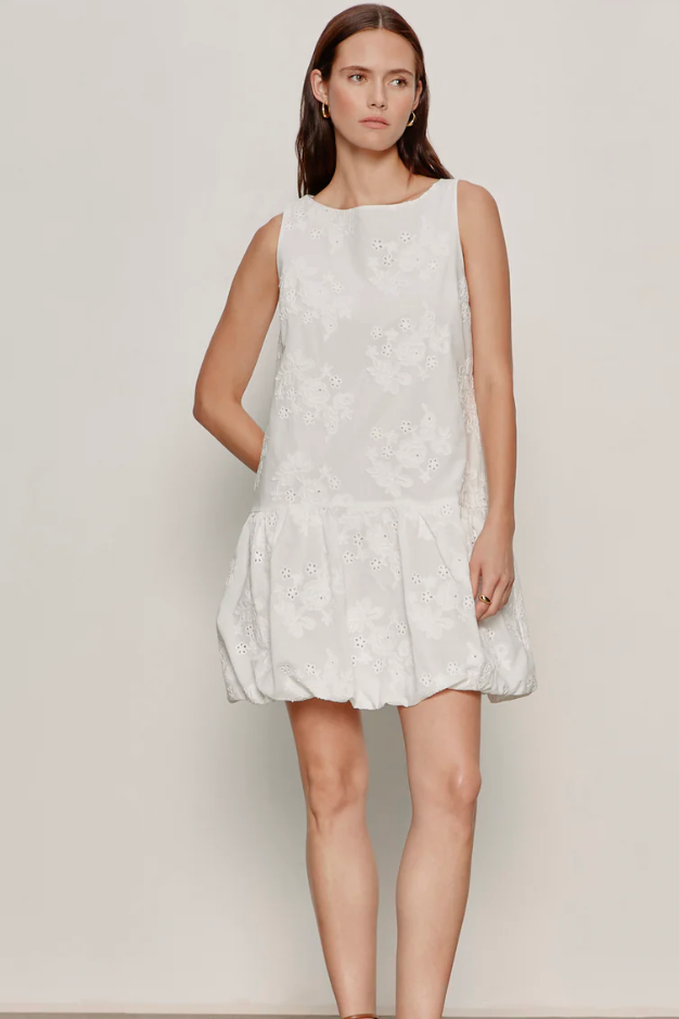 Garden Eyelet Bubble Dress