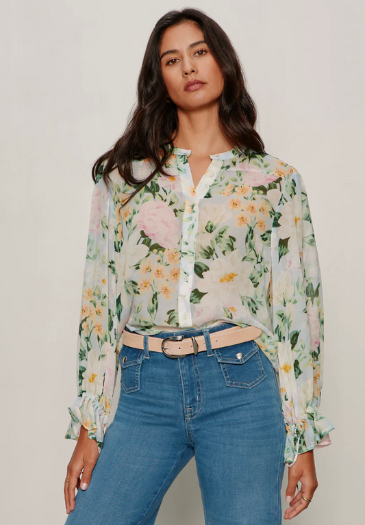 Femme Muse Button Blouse