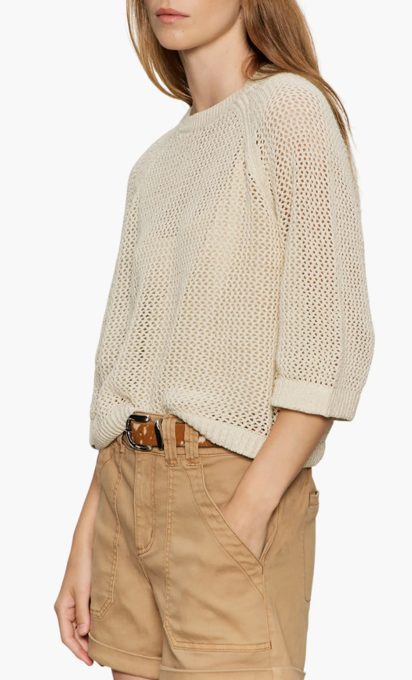 Metallic Sweater Tee