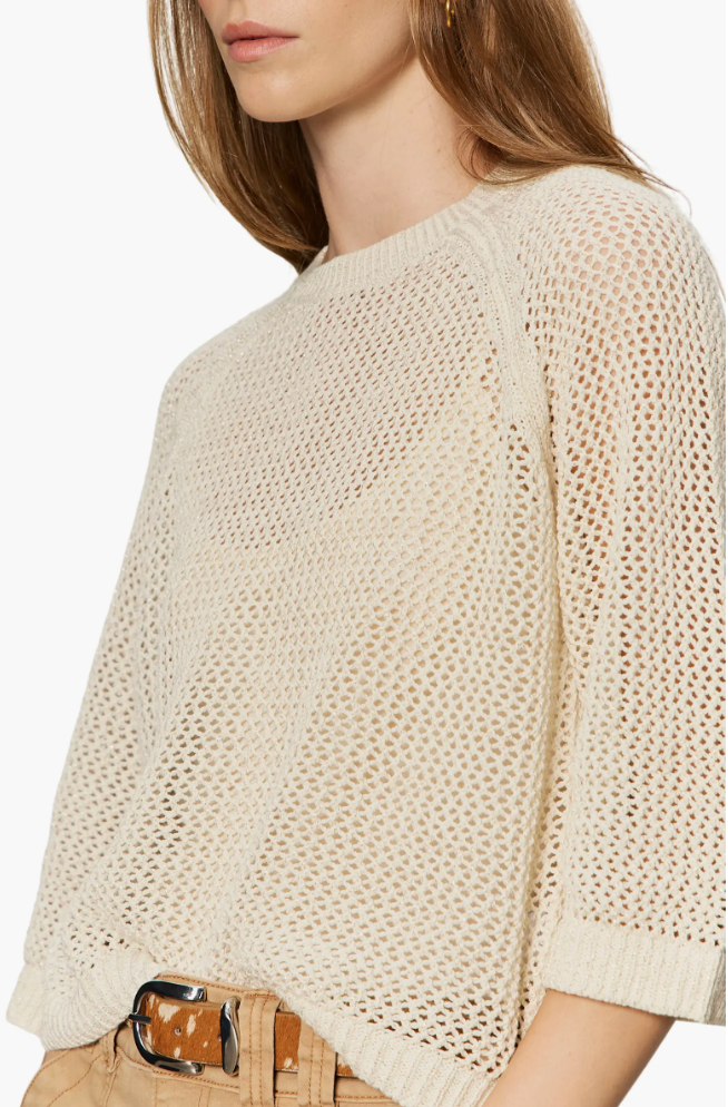 Metallic Sweater Tee