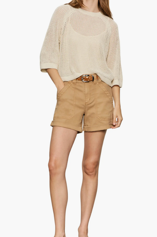 Metallic Sweater Tee