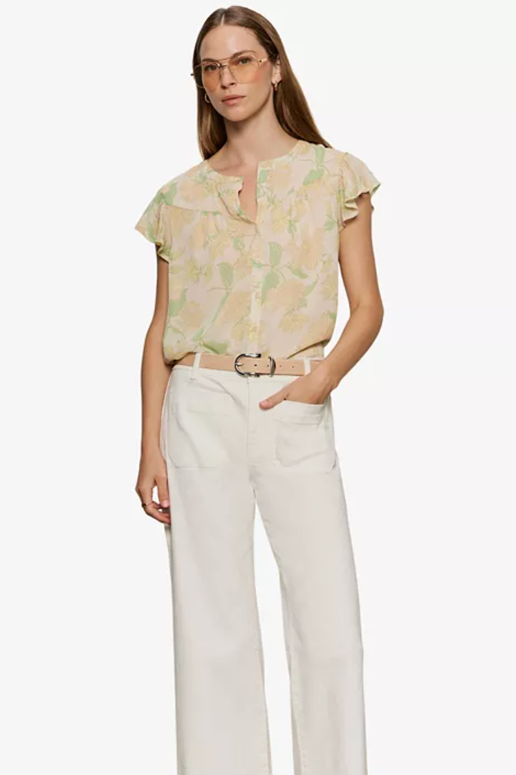 Free Spirited Ruffle Top