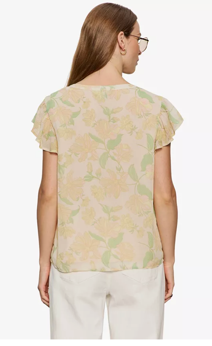 Free Spirited Ruffle Top