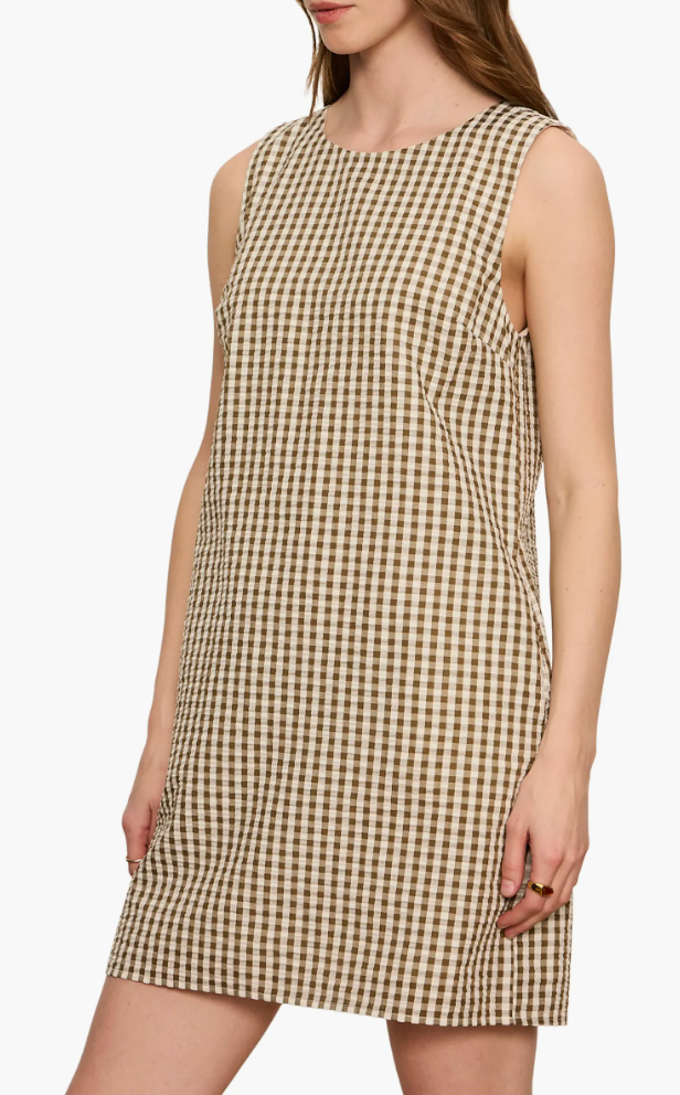 Way To Be Gingham Dress