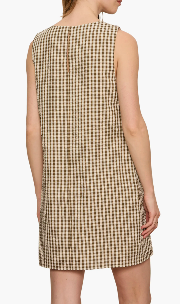 Way To Be Gingham Dress