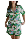 Swim Club Pajama Short Set