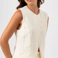 Denim Silken Vest