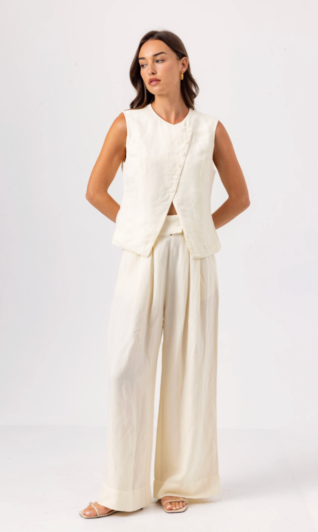 Denim Silken Vest