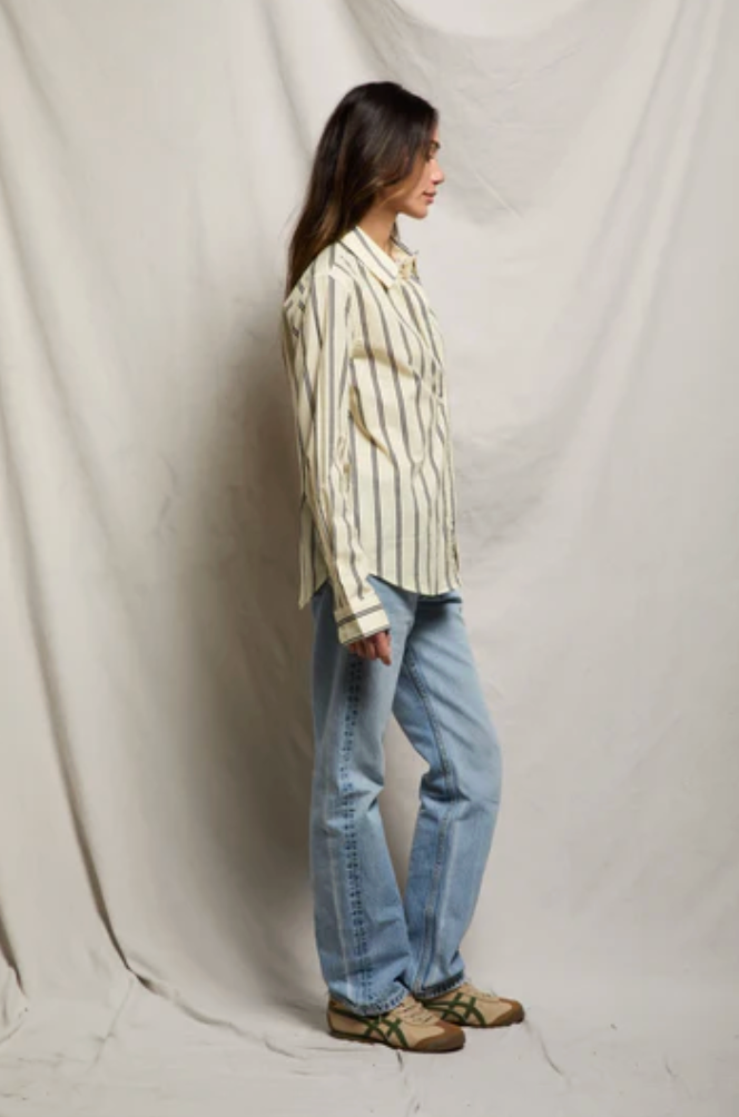 Gisele L/S Button Top
