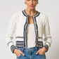 Francie Novelty Stitch Cardigan