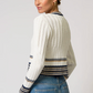 Francie Novelty Stitch Cardigan