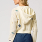 Eden Palm Tree Mesh Cardigan