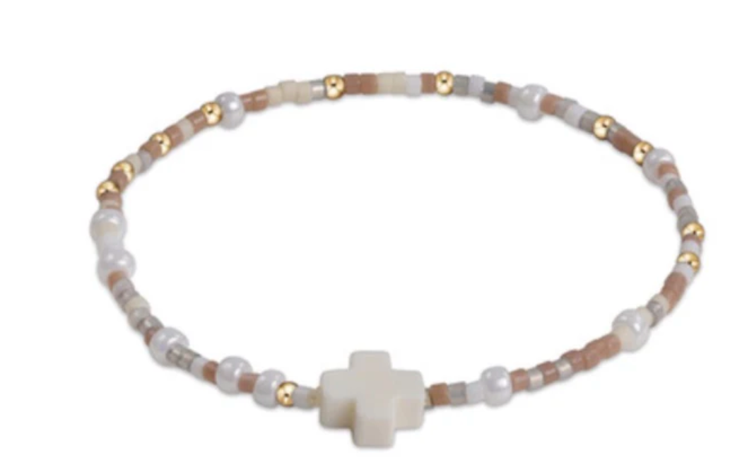 EGIRL Hope Unwritten Signature Cross Color Bracelet