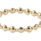 Honesty Pattern Bead Bracelet
