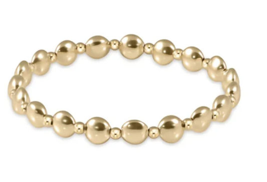 Honesty Pattern Bead Bracelet