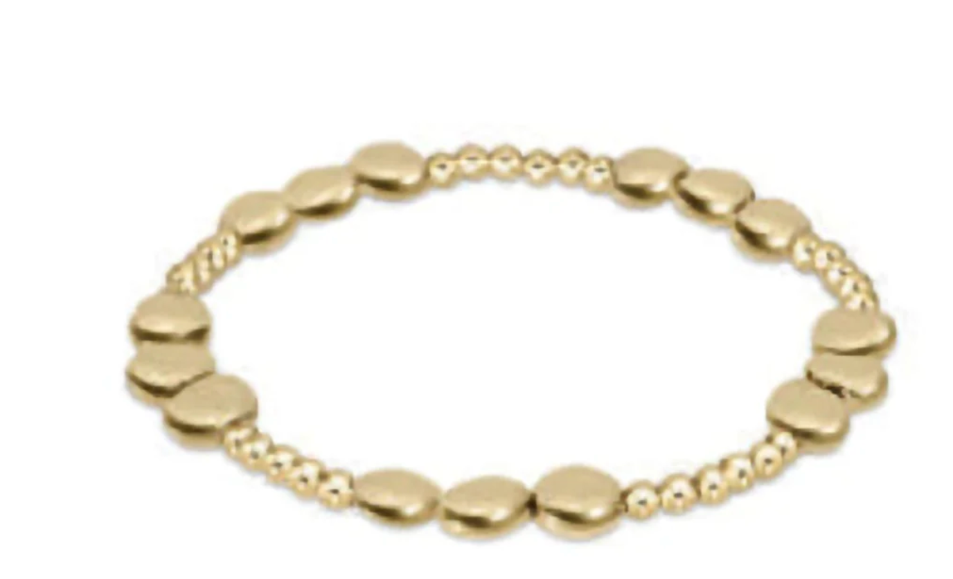 Honesty Pattern Bead Bracelet
