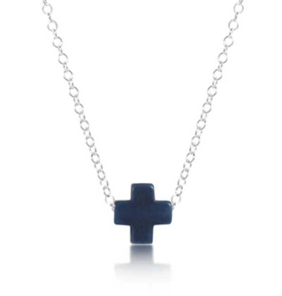 16" Signature Cross Color Necklace