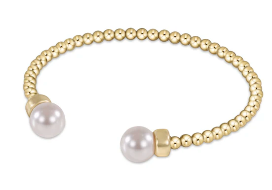 Classic Bead Cuff Bracelet