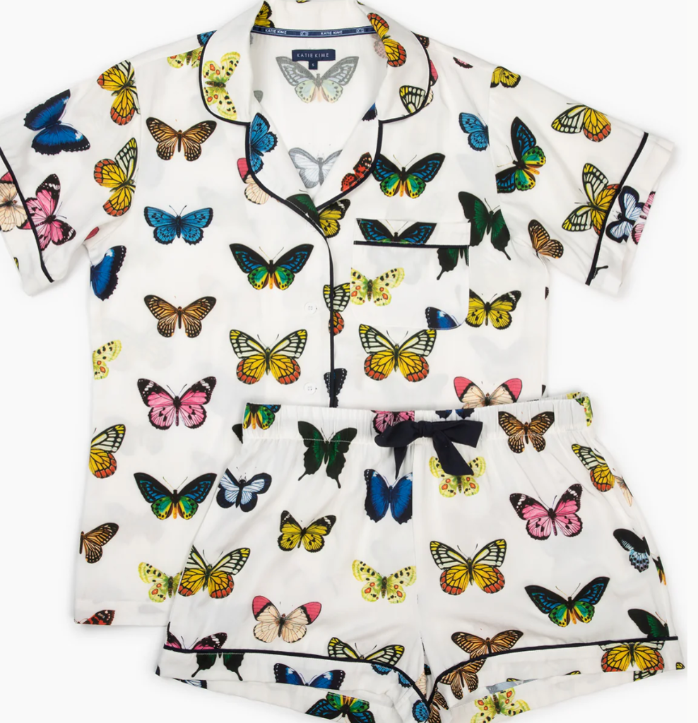 Mariposa Pajama Short Set