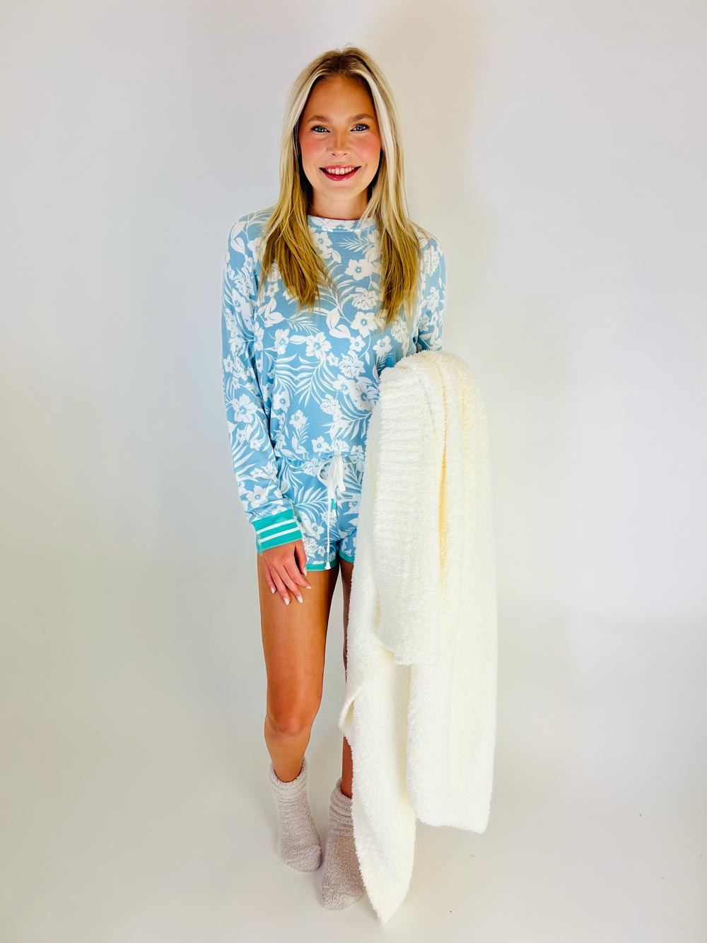 Ocean Breeze Short PJ Set