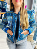 Wren Quilted Print Jacket