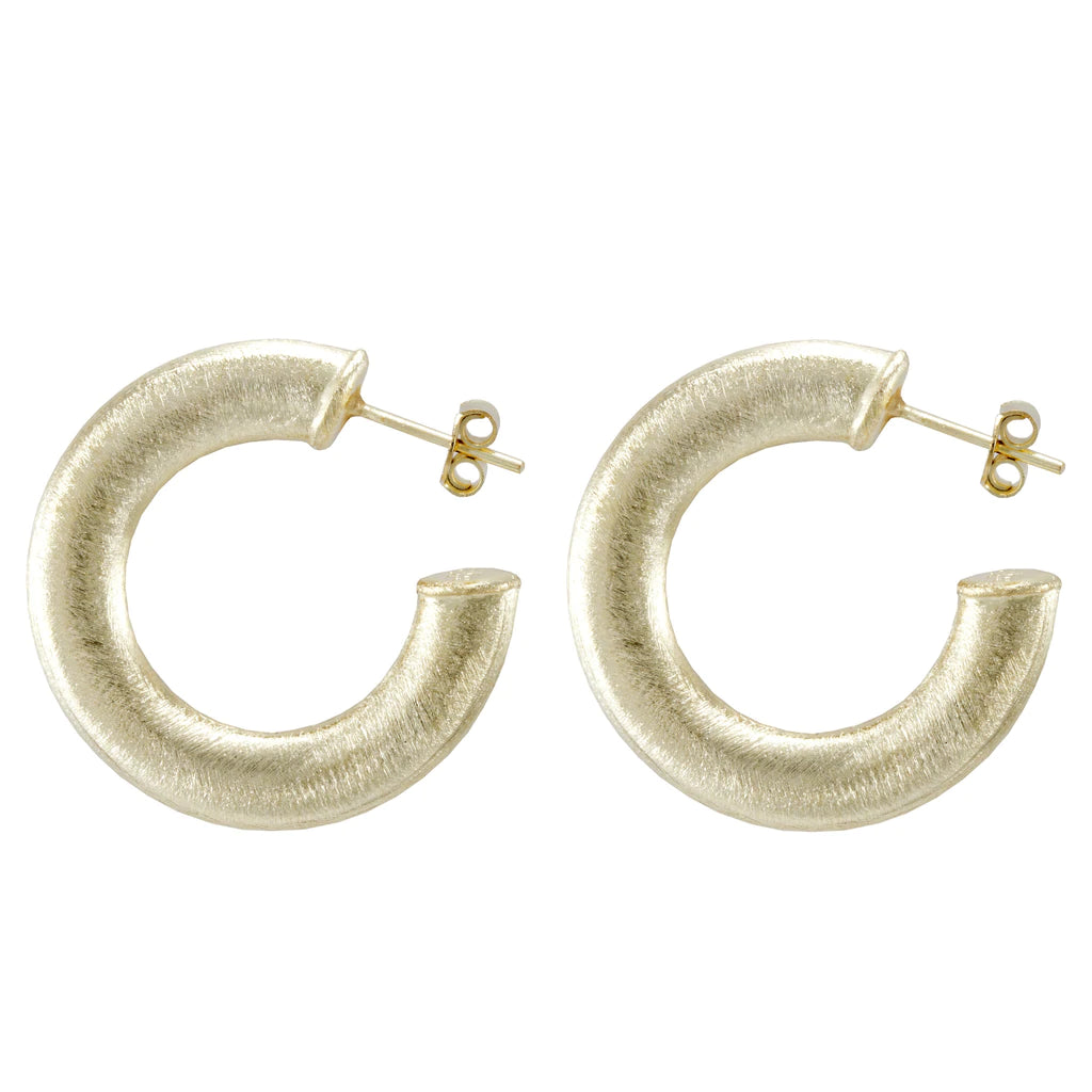Sheila Fajl Smaller Irene Hoops Inflated Wided